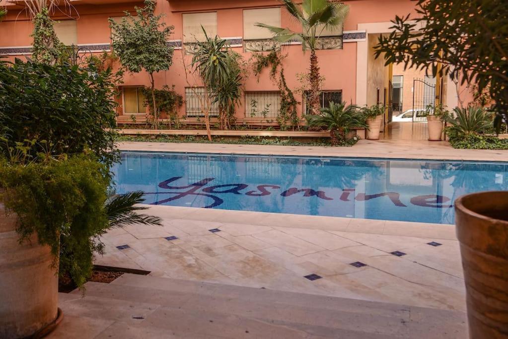 Beautiful, Great Equipped 122 M Holiday Apartment Near Majorelle Garden And Gueliz With Pool Views And A Large Balcony And Terrace Marrakesh Exterior photo